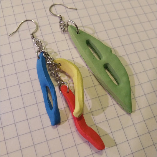 "There's Always Money In The Banana Stand" - Color Pop Earring Collection