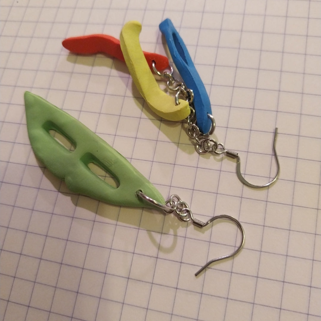"There's Always Money In The Banana Stand" - Color Pop Earring Collection