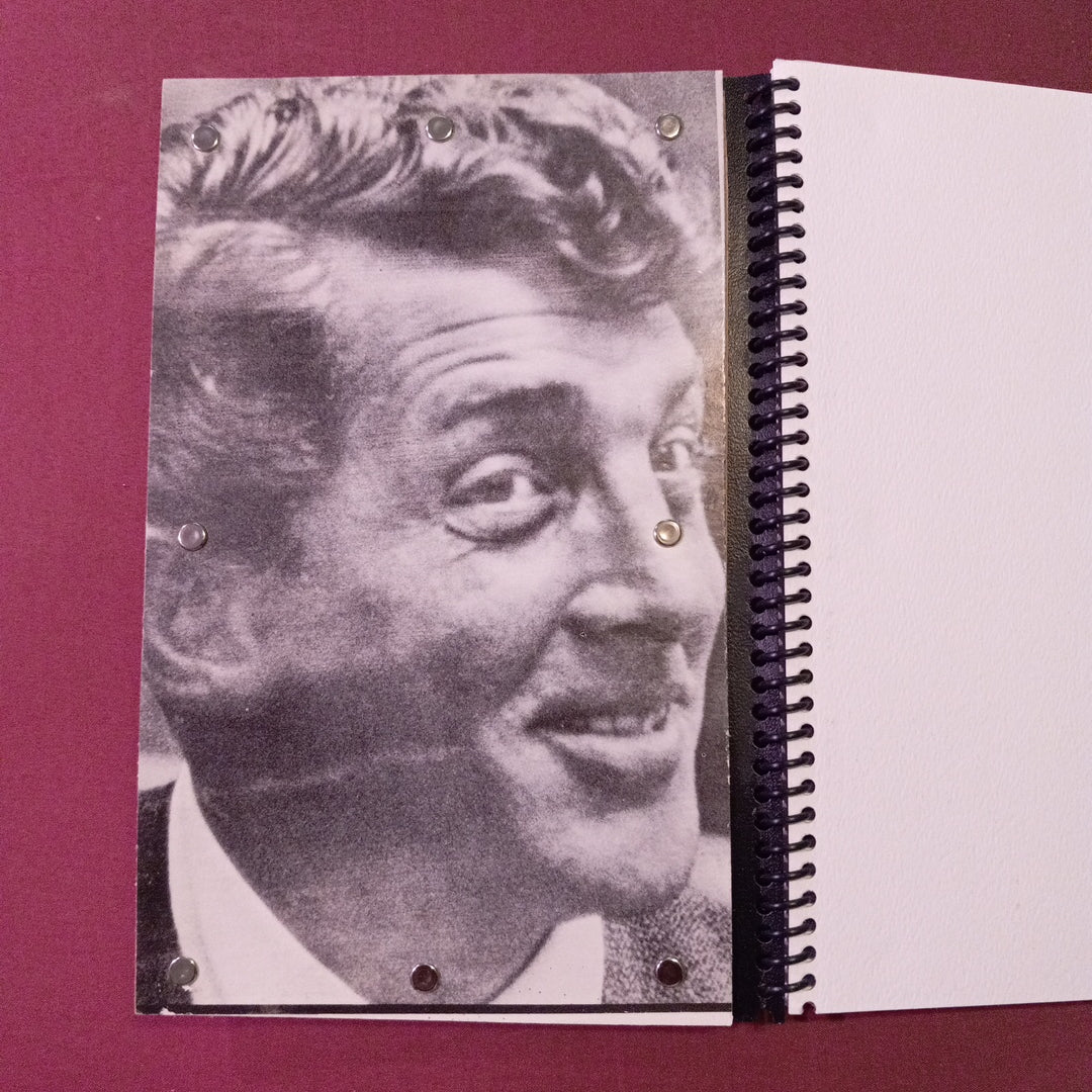 Dean Martin Vintage Vinyl Record Cover Sketchbook ‐ Premium Artist-Quality Sketchbook