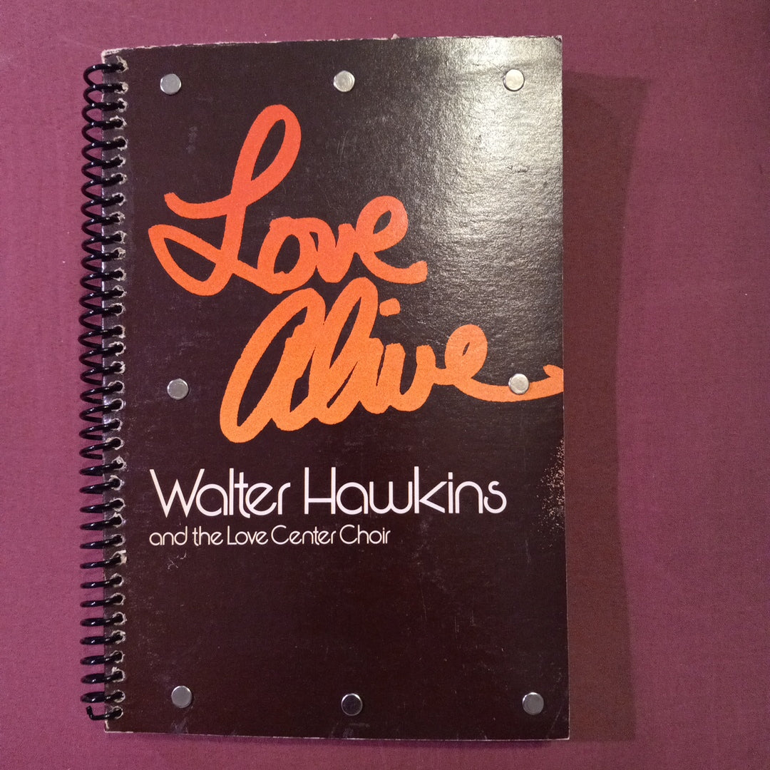 Walter Hawkins and the Love Center Choir "Love Alive" Vintage Vinyl Record Cover Sketchbook ‐ Premium Artist-Quality Sketchbook