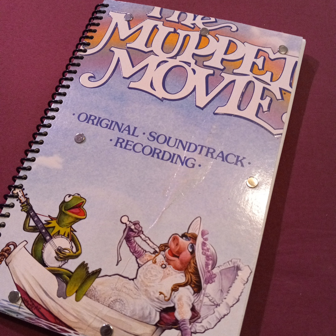 The Muppet Movie" Vintage Vinyl Record Cover Sketchbook ‐ Premium Artist-Quality Sketchbook