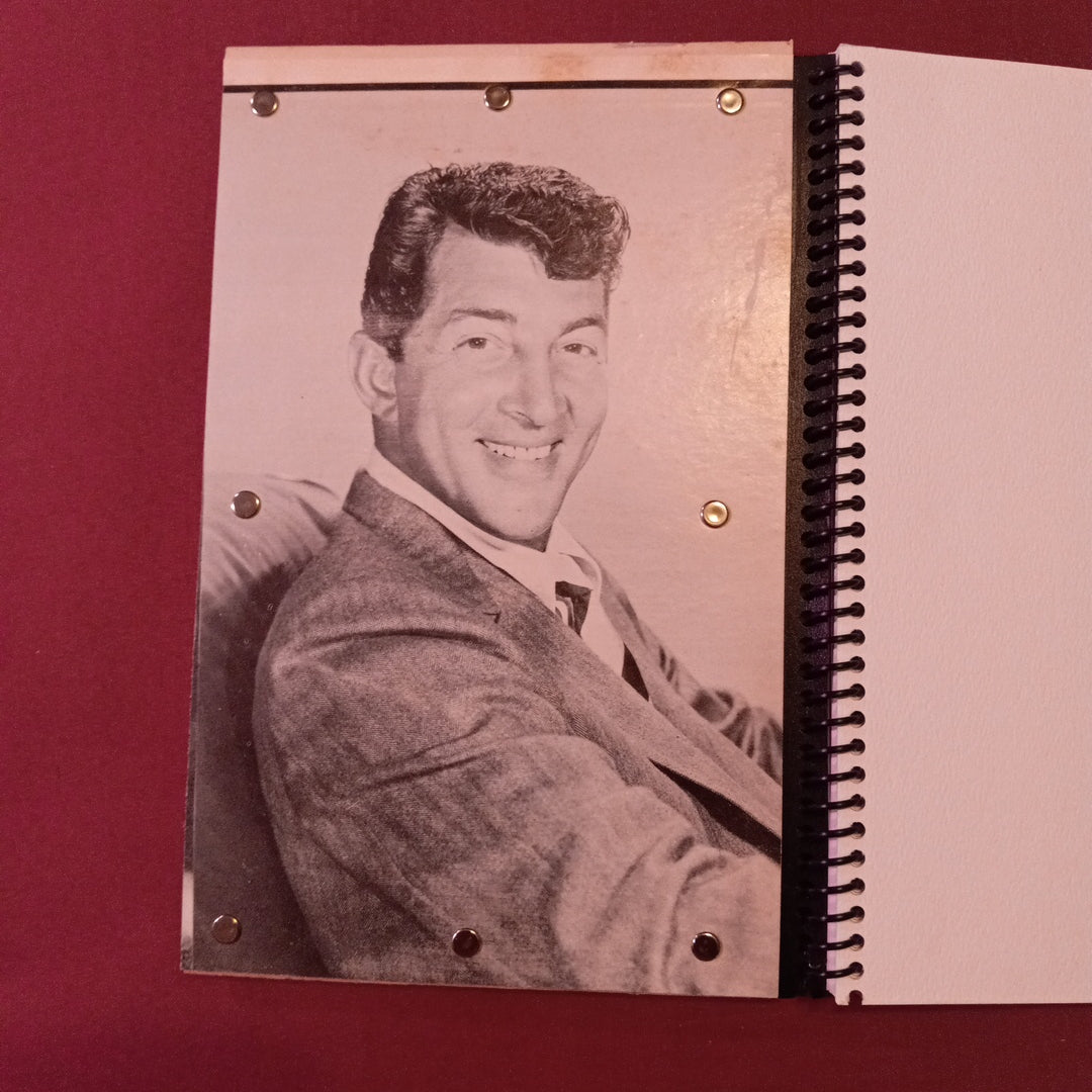 Dean Martin Vintage Vinyl Record Cover : Premium Artist-Quality Sketchbook