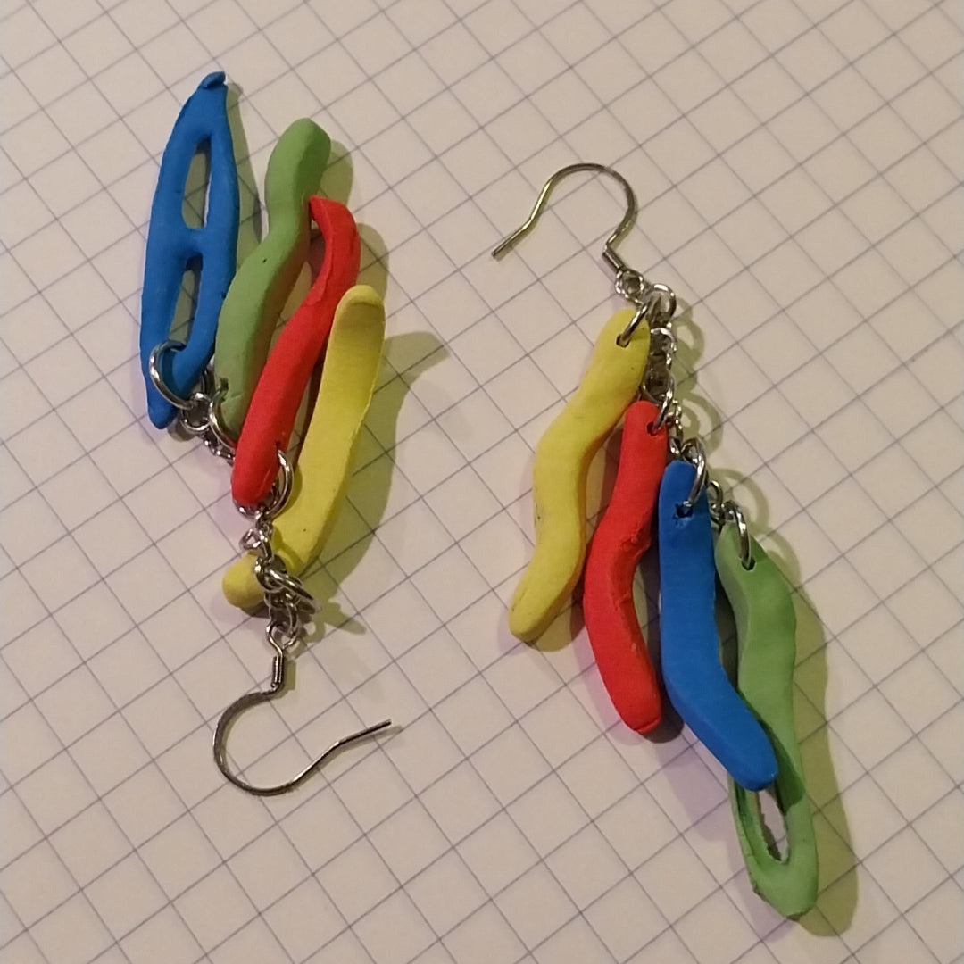 "Row Row Row Your Boat" - Color Pop Earring Collection
