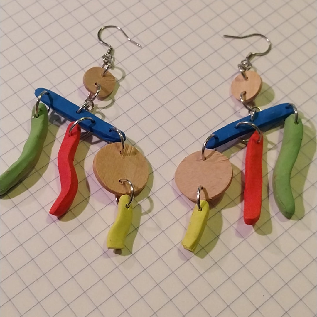 "Belly Full Of Jello" - Color Pop Earring Collection