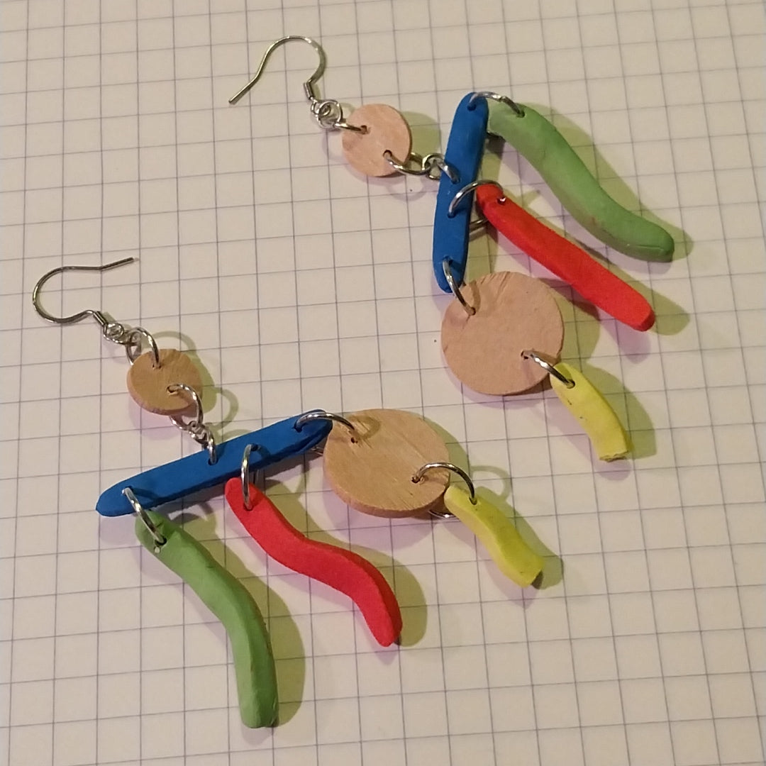 "Belly Full Of Jello" - Color Pop Earring Collection